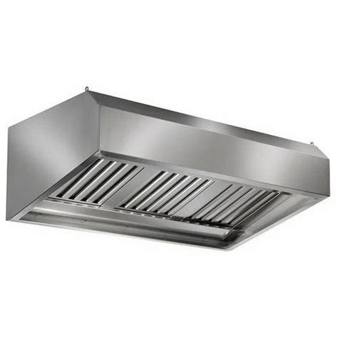 stainless steel box exhaust in kitchen|Stainless Steel Slant Front Exhaust Hood .